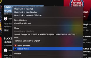 Native Video screenshot 1