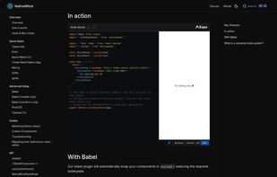 NativeWind screenshot 1