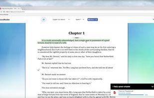 NaturalReader screenshot 1