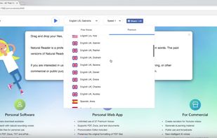 NaturalReader screenshot 1