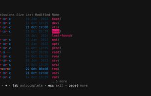 nav CLI screenshot 1