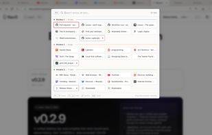 Tab switcher