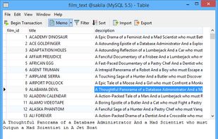 Navicat screenshot 1