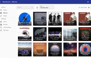 Navidrome screenshot 1