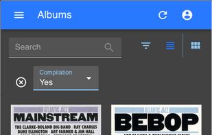 Navidrome screenshot 1