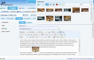 Navigate CMS screenshot 3