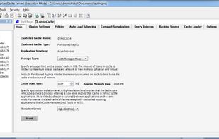 NCache Manager is a graphical tool that you can run from a central location and administer your cache clusters remotely. It has a very easy to understand and follow GUI that allows you to perform pretty much all the administration tasks seamlessly.