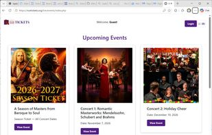Ticketing Front End