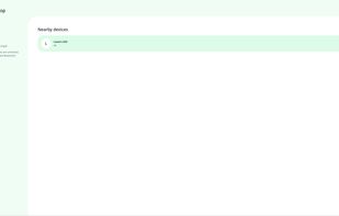 Discovering nearby devices