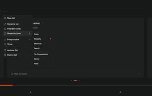 Make your routines reset when you want them to