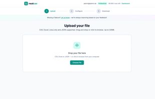 neatcsv screenshot 2
