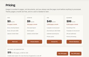 Pricing