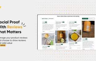 Nector reviews lets you gather more reviews and incentivise your customers for writing reviews!