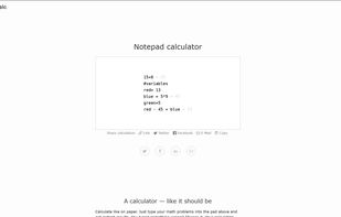 NekoCalc Notepad Calculator screenshot 1