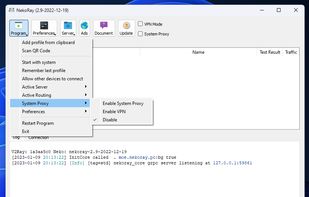 nekoray screenshot 1