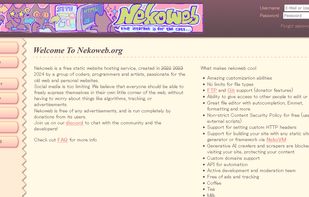 Nekoweb Homepage