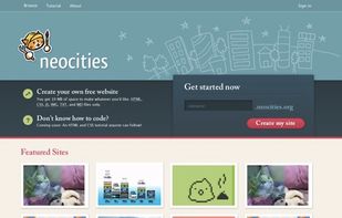 Neocities screenshot 2