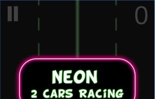 Neon 2 Cars Racing for Android screenshot 1