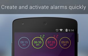 Neon Alarm Clock screenshot 2