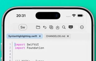 Neon Vision Editor screenshot 1