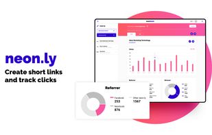 neon.ly your URL shortener and analytics dashboard