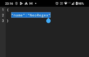 NeoRegex screenshot 2