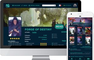 Neoread - WEB and MOBILE view
