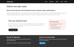 Submit music