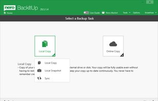 Nero BackItUp screenshot 1