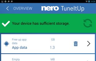 Nero TuneItUp screenshot 1