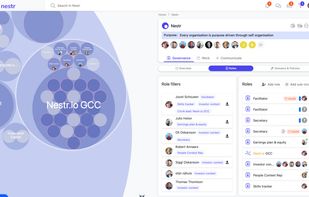 Navigate your organisations dynamic org chart.