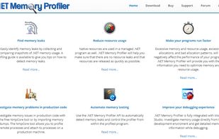 .NET Memory Profiler screenshot 1