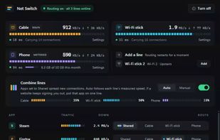 Net Switch screenshot 1