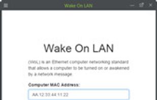 Wake OnLAN