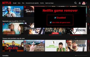 Netflix Game Remover screenshot 1