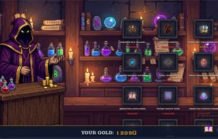 In-Game Shop - Students spend earned Gold on cosmetics and consumables, creating retention loops