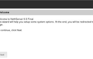 NethServer screenshot 1