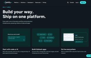 Netlify screenshot 1