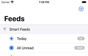 NetNewsWire screenshot 1