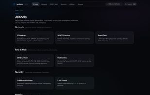 NetSight screenshot 2