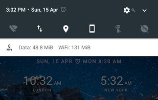 NetSpeed Indicator screenshot 1