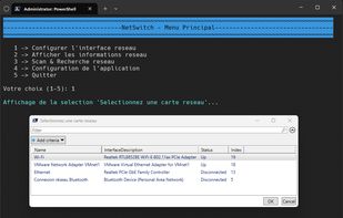 NetSwitch screenshot 2
