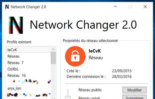 Network Changer screenshot 1