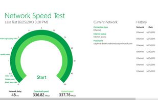 Network Speed Test screenshot 1