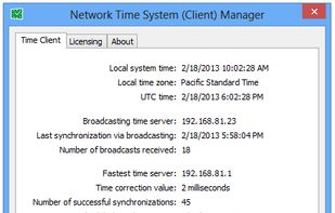 Network Time System screenshot 2