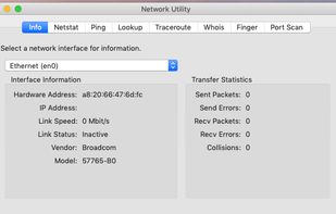 Network Utility screenshot 1