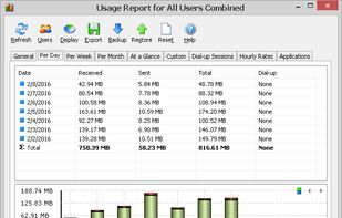 NetWorx screenshot 2
