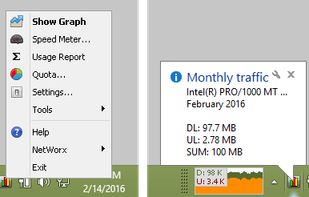 NetWorx screenshot 1