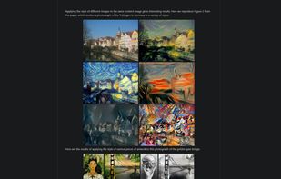 neural-style-pt screenshot 1