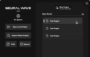 Neural Flow Project Manager